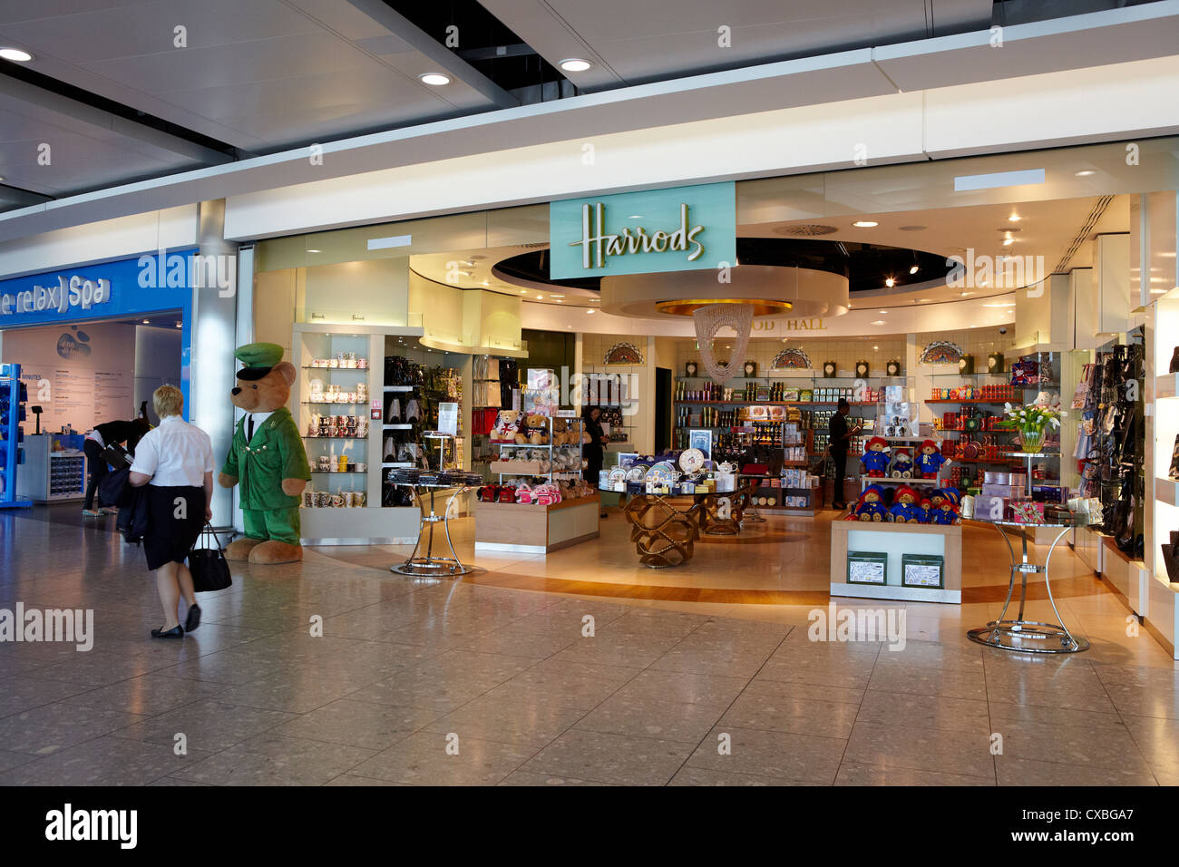 Aeroporto di Heathrow negozi, Terminale, REGNO UNITO Foto Stock