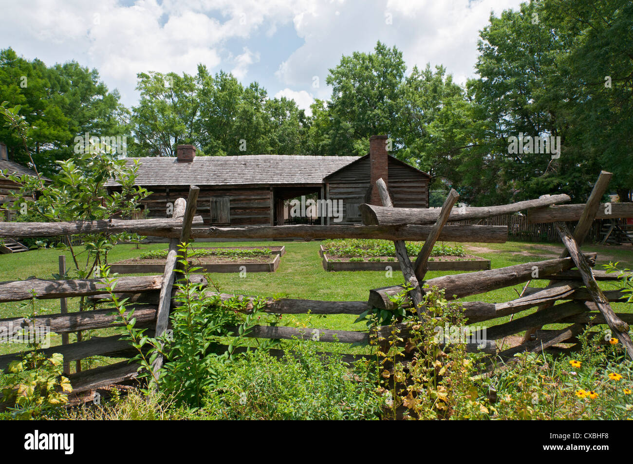 Arkansas, Little Rock, dal centro storico museo Arkansas, ristrutturato all'inizio del XIX secolo. Foto Stock