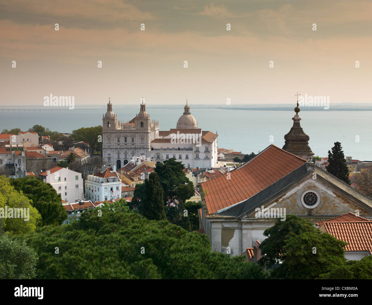 La città vecchia, Lisbona, Portogallo, Europa Foto Stock