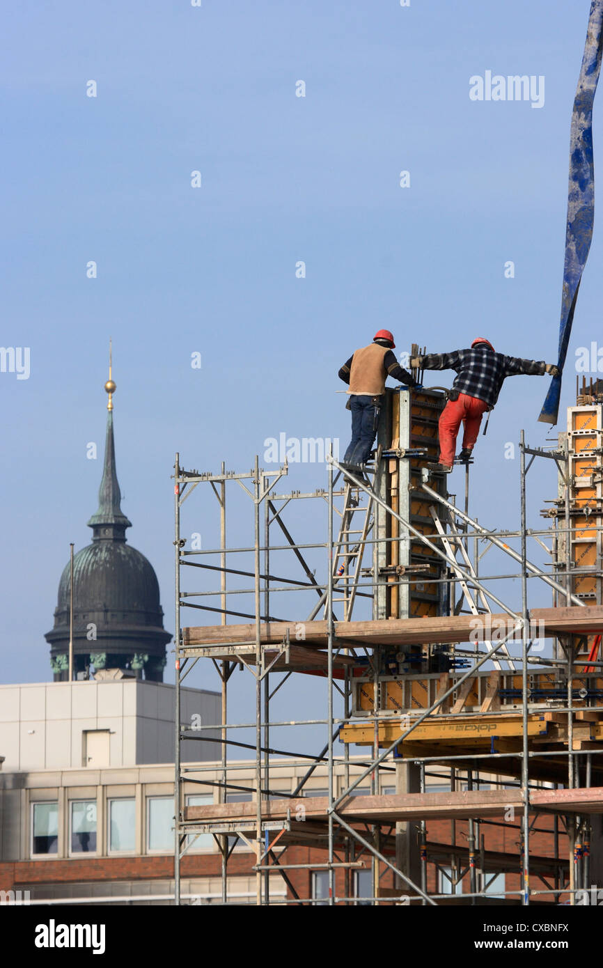 Amburgo, HafenCity Foto Stock