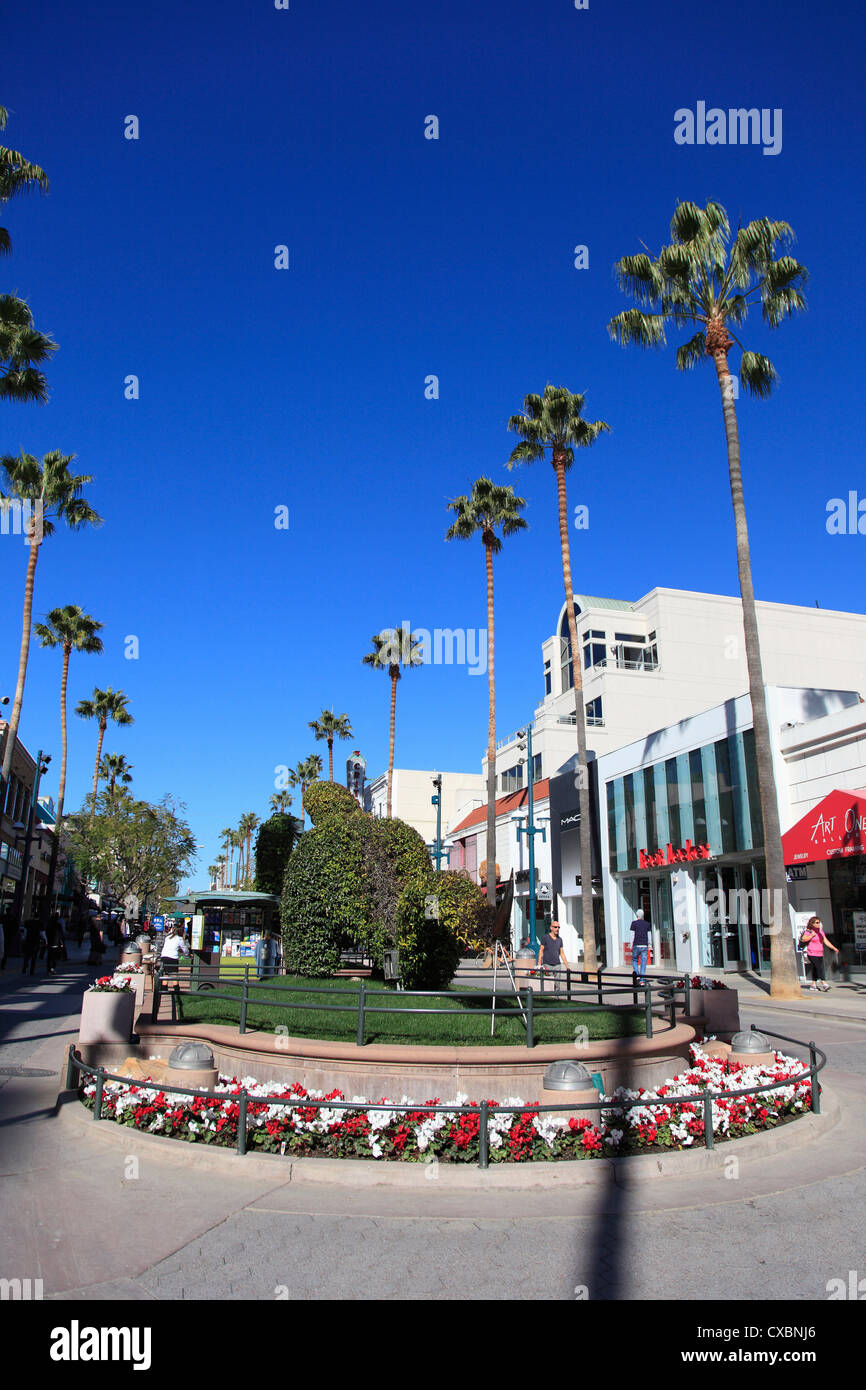 La Third Street Promenade di Santa Monica, Los Angeles, California, Stati Uniti d'America, America del Nord Foto Stock