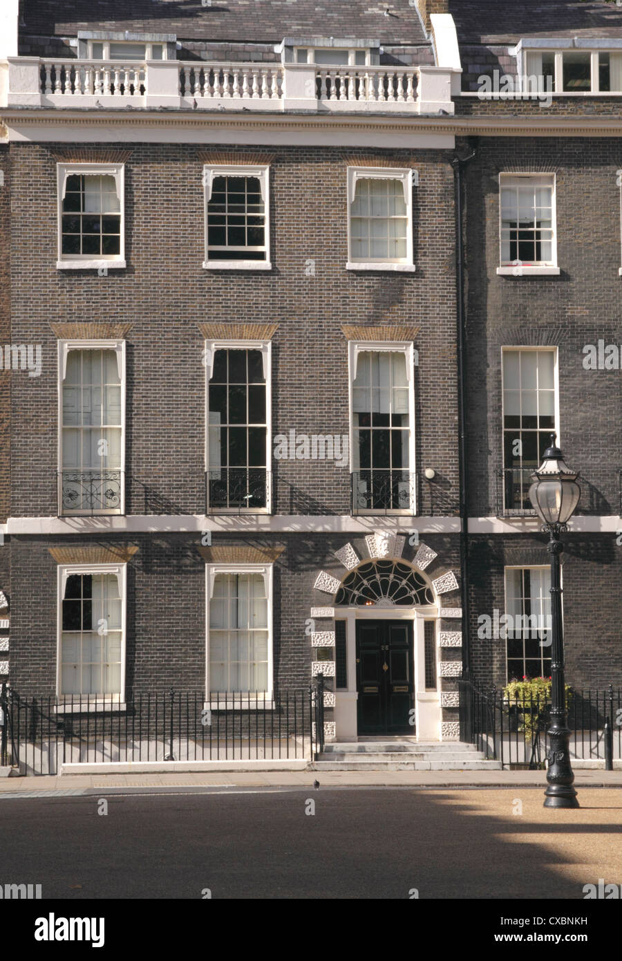 Casa a schiera Bedford Square Bloomsbury a Londra Foto Stock