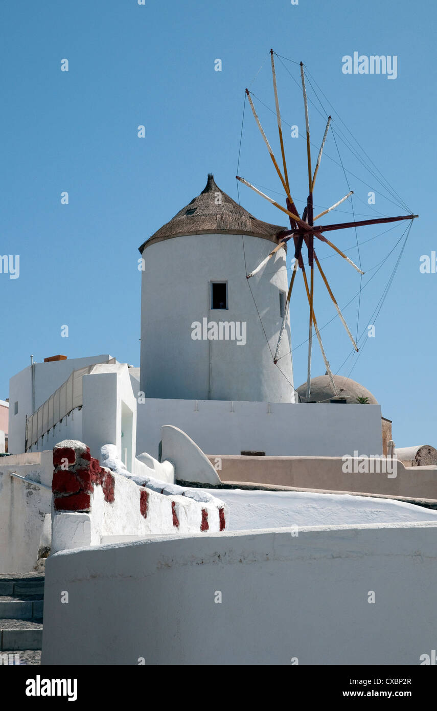 Oia - Santorini, Grecia Foto Stock