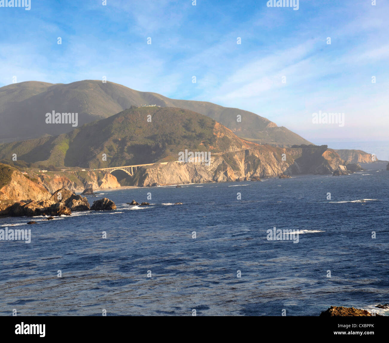 BIXBY BRIDGE,Big Sur,CALIFORNIA Foto Stock