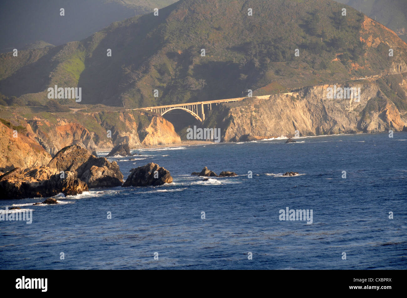 BIXBY BRIDGE,Big Sur,CALIFORNIA Foto Stock