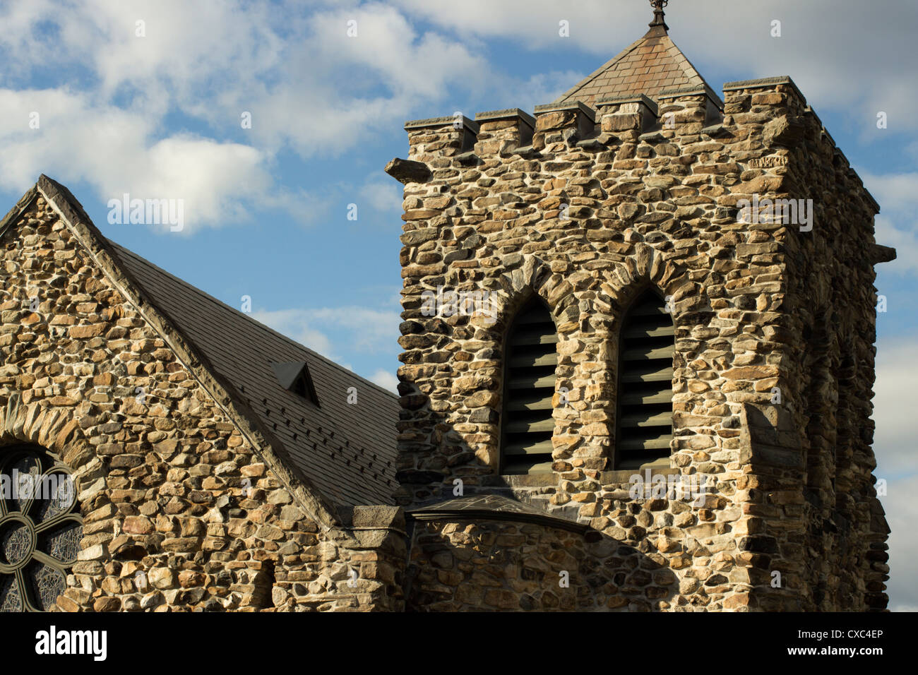 Chiesa di San Giovanni Evangelista, Williamstown, MA, Stati Uniti d'America Foto Stock