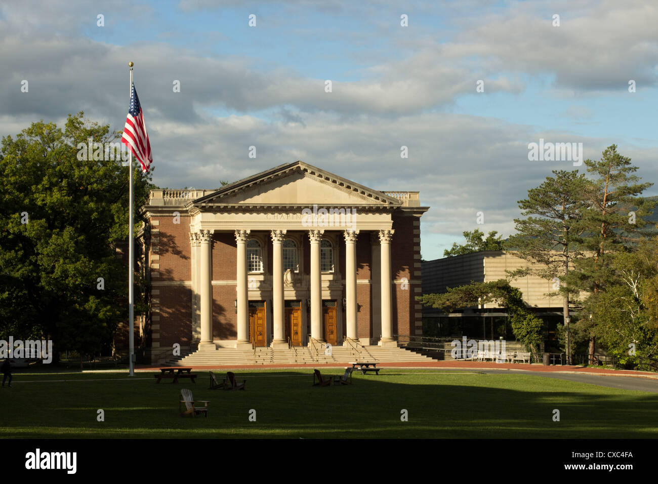 Williams College, Williamstown, MA, Stati Uniti d'America Foto Stock