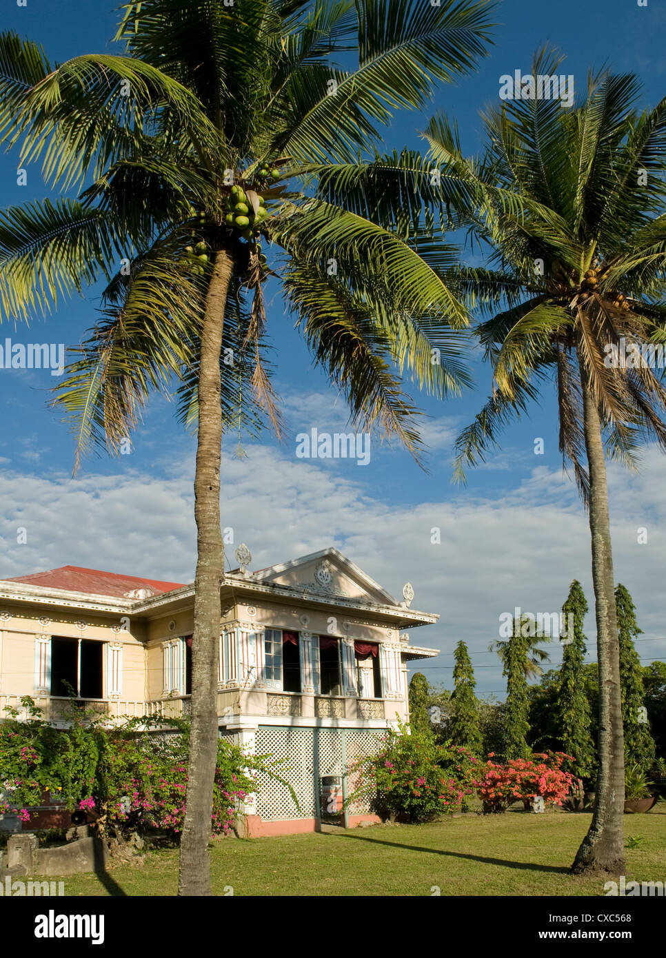 Montiola Sanson Heritage house, Iloilo, Filippine, Sud-est asiatico, in Asia Foto Stock