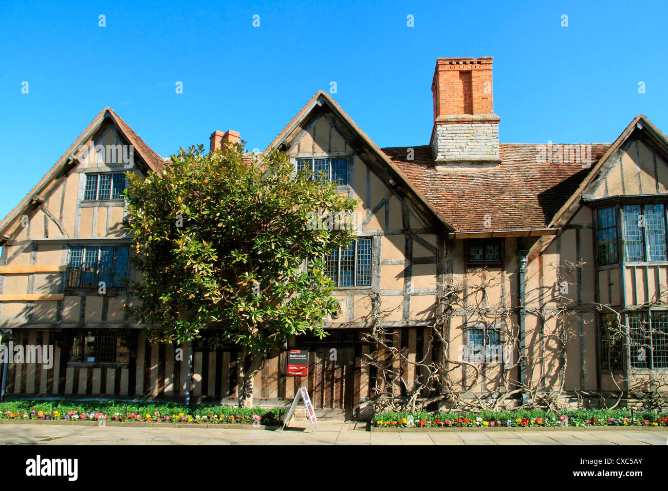 Hall's Croft, Stratford-upon-Avon, Warwickshire, Inghilterra, Regno Unito, Europa Foto Stock