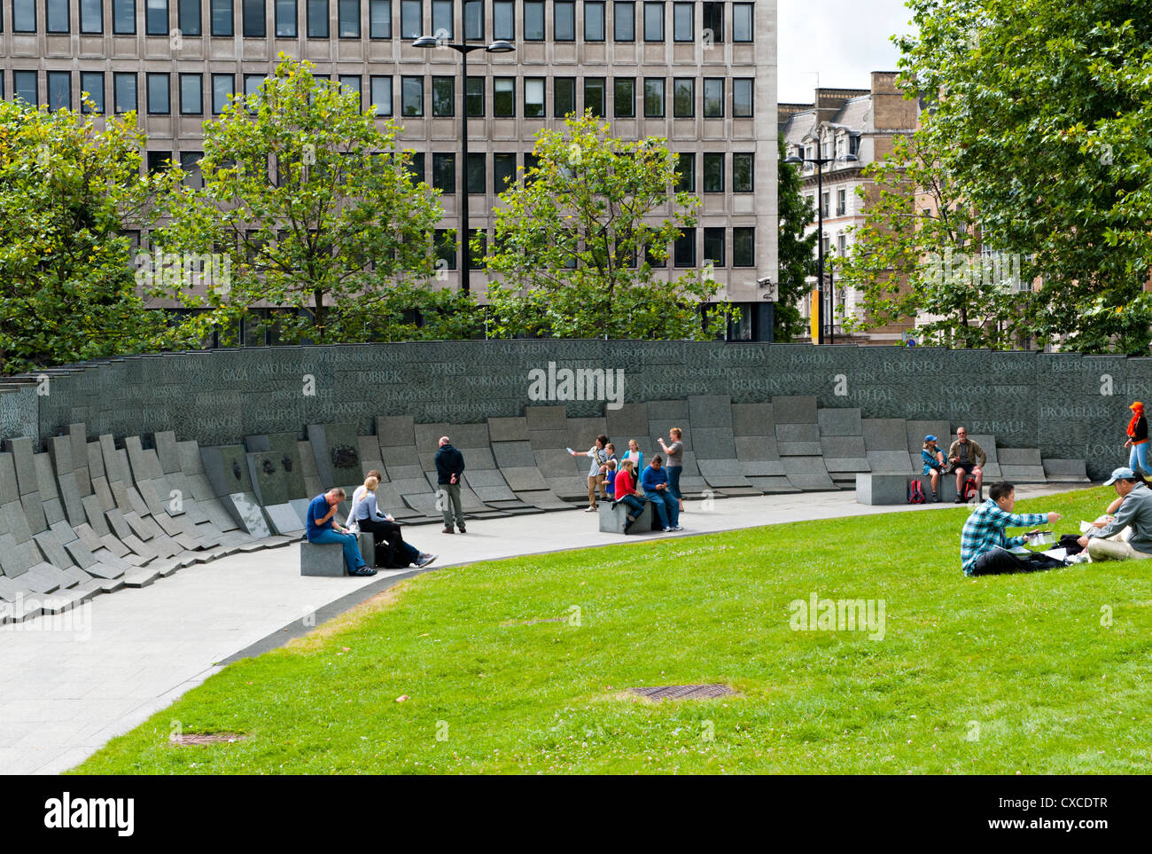 L'Australian War Memorial, Hyde Park Corner, Londra, Regno Unito Foto Stock