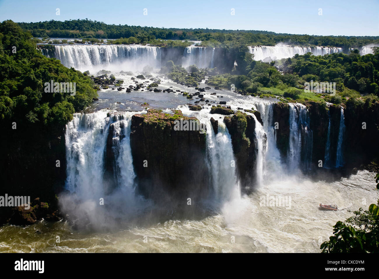 Cascate di Iguazu, Provincia Misiones, Argentina. Foto Stock