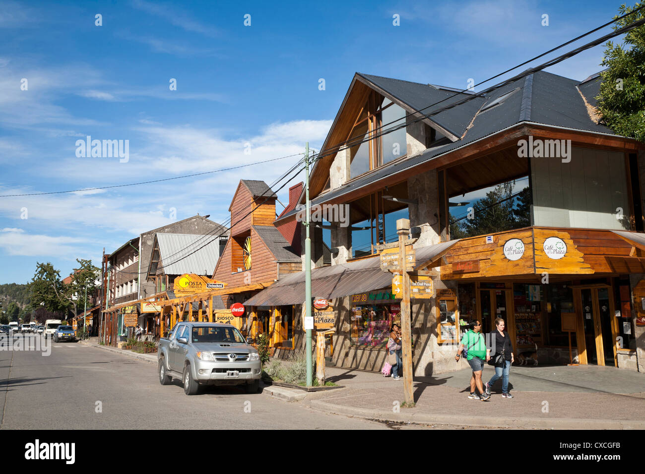 San Martin de Los Andes, Patagonia, Argentina. Foto Stock