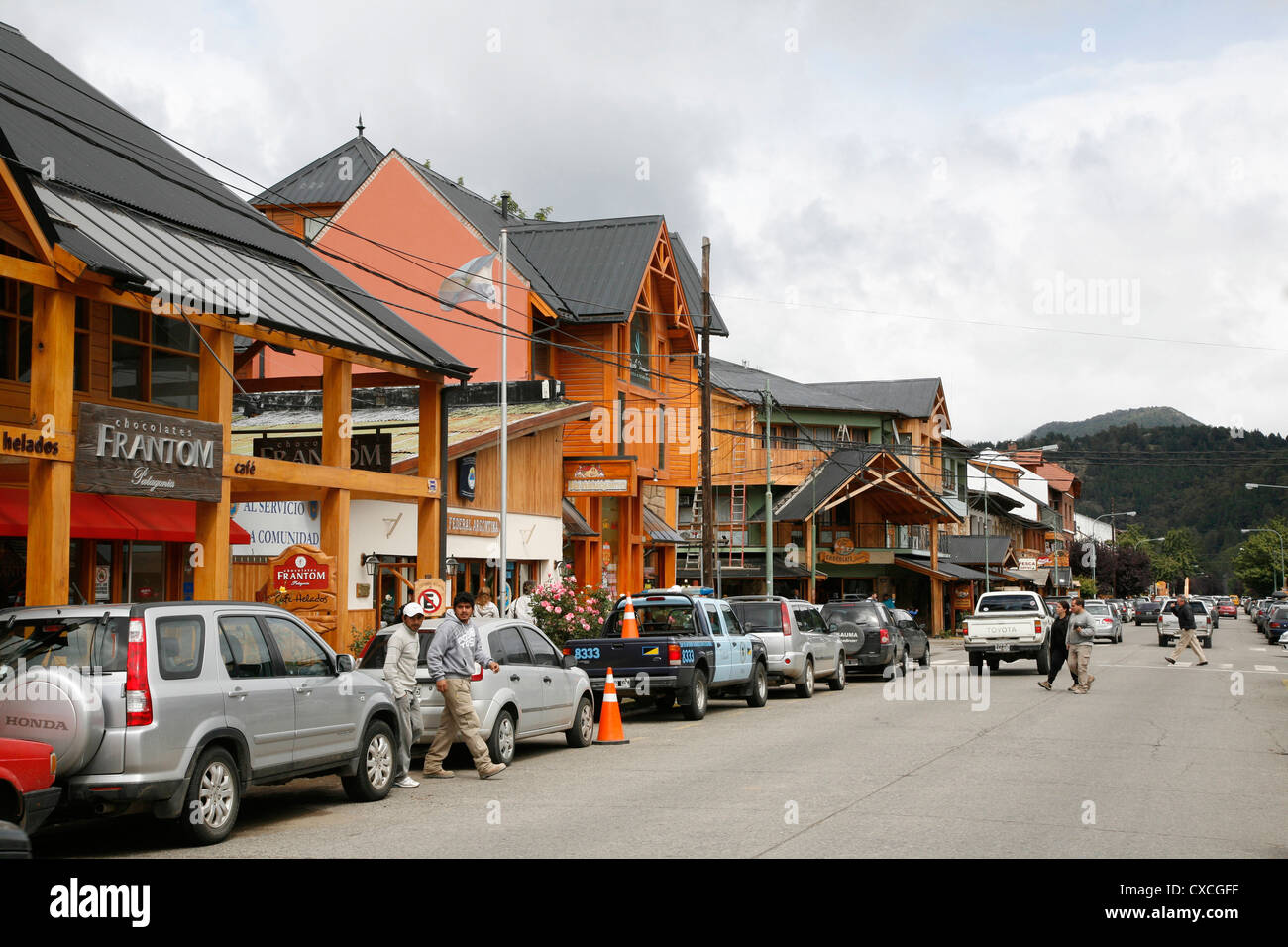 San Martin de Los Andes, Patagonia, Argentina. Foto Stock