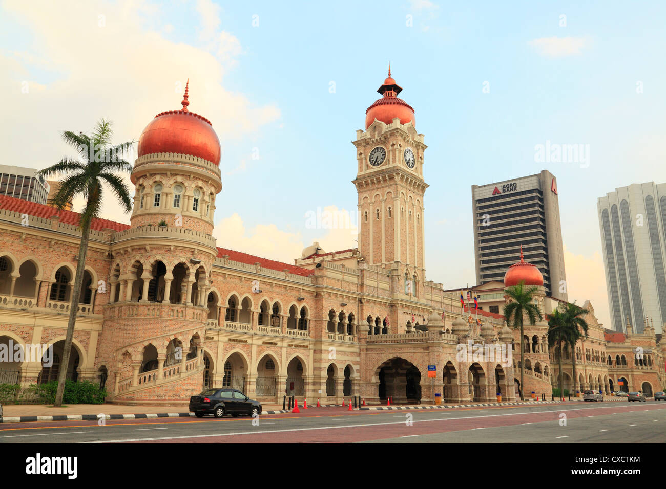 Palazzo Sultano Abdul Samad, Kuala Lumpur, Malesia Foto Stock