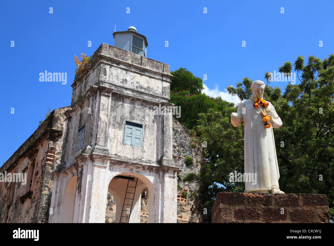 La chiesa di san Paolo, Malacca, Malaysia Foto Stock