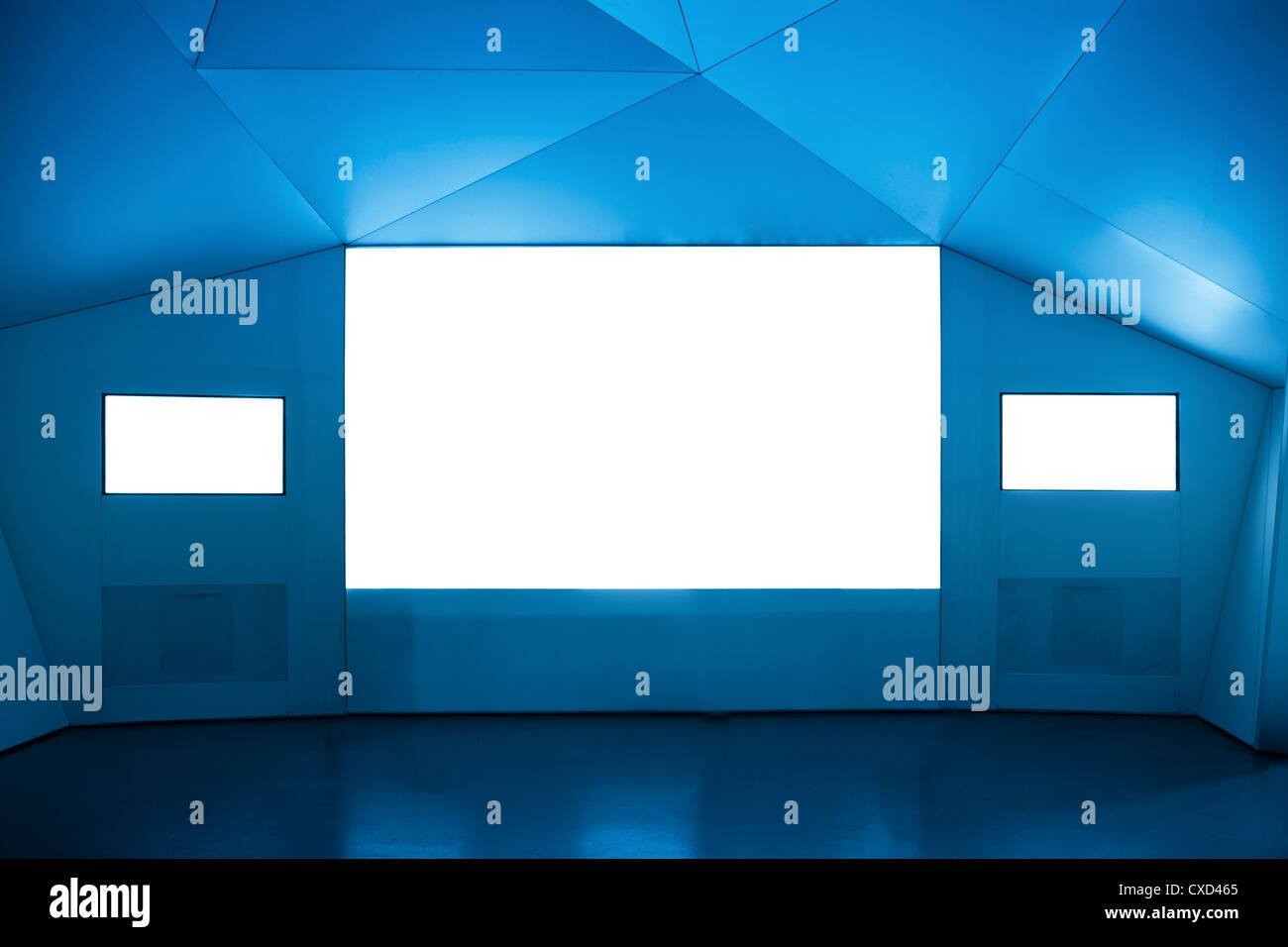 Multimedia sala esposizioni Foto Stock