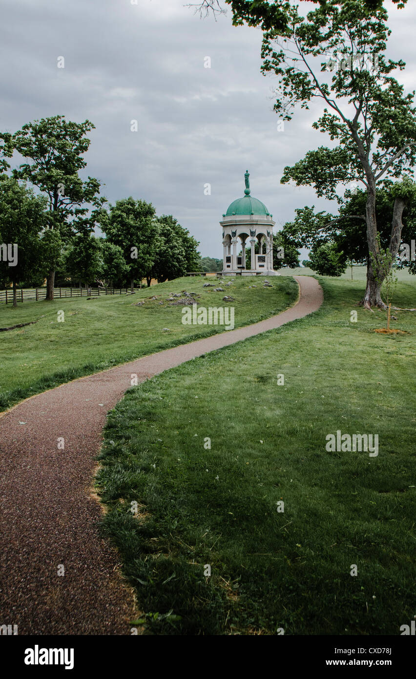 Maryland Memorial a Antietam National Battlefield Foto Stock