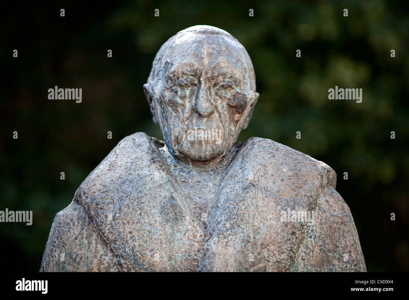 Statua di Konrad Adenauer, Primo cancelliere della Repubblica federale tedesca , Colonia. Germania, Europa Foto Stock