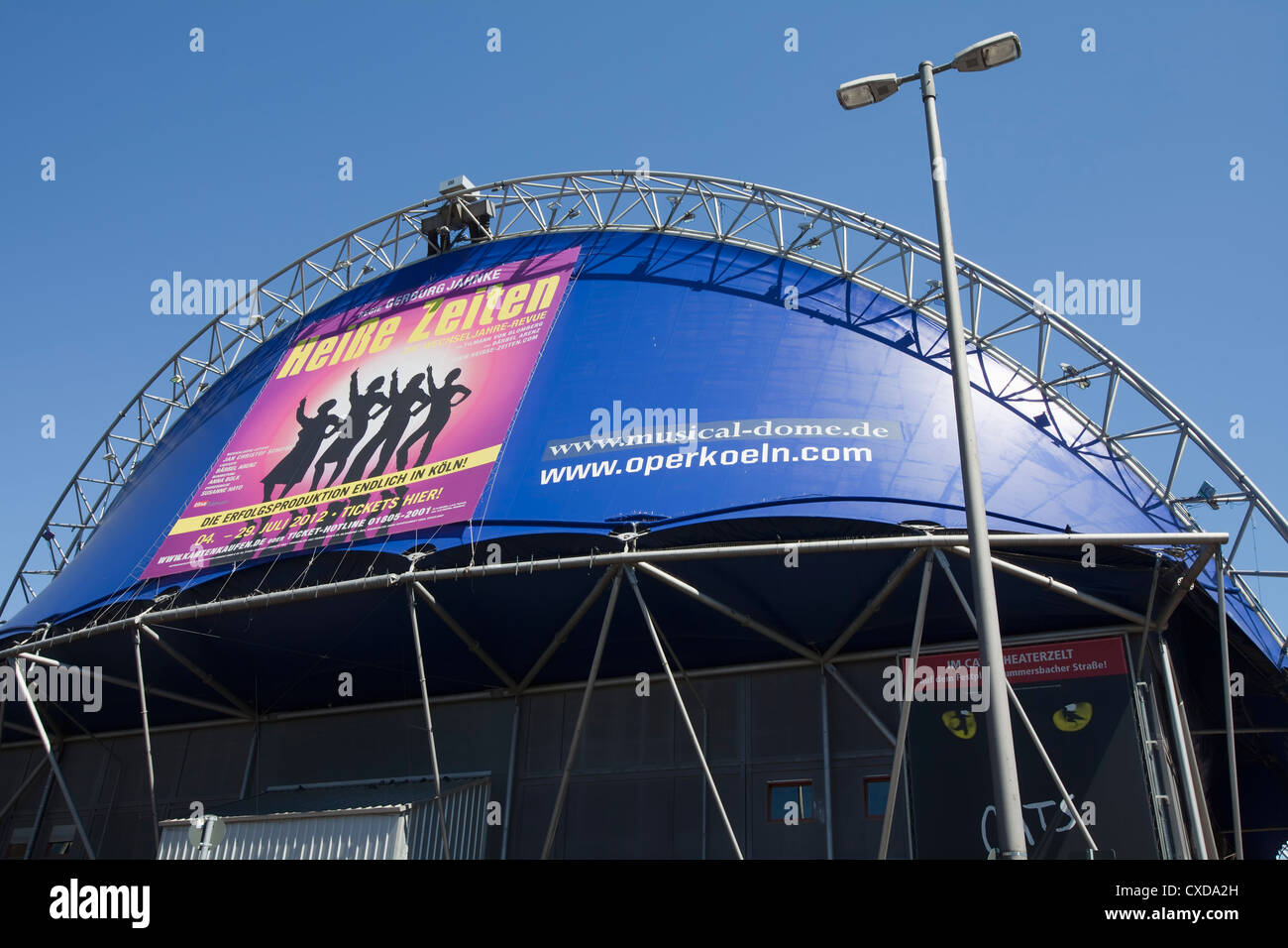 Musical Dome di Colonia, nella Renania settentrionale-Vestfalia, Germania, Europa Foto Stock