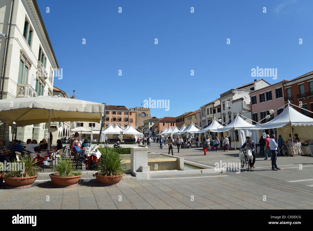 Piazza Erminio Ferretto, Mestre, Venezia, Provincia di Venezia, regione Veneto, Italia Foto Stock