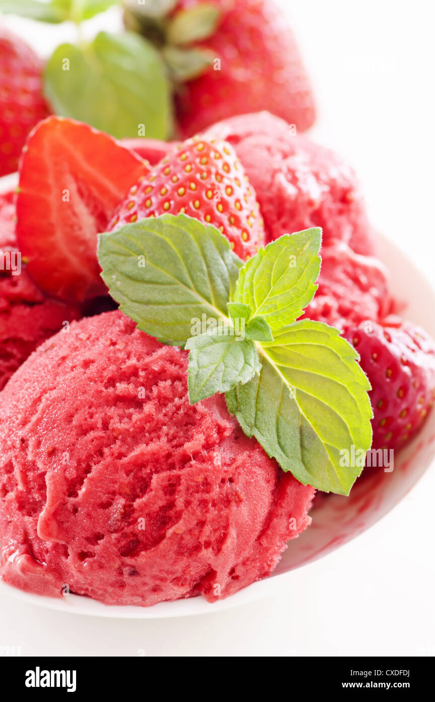 gelato Foto Stock