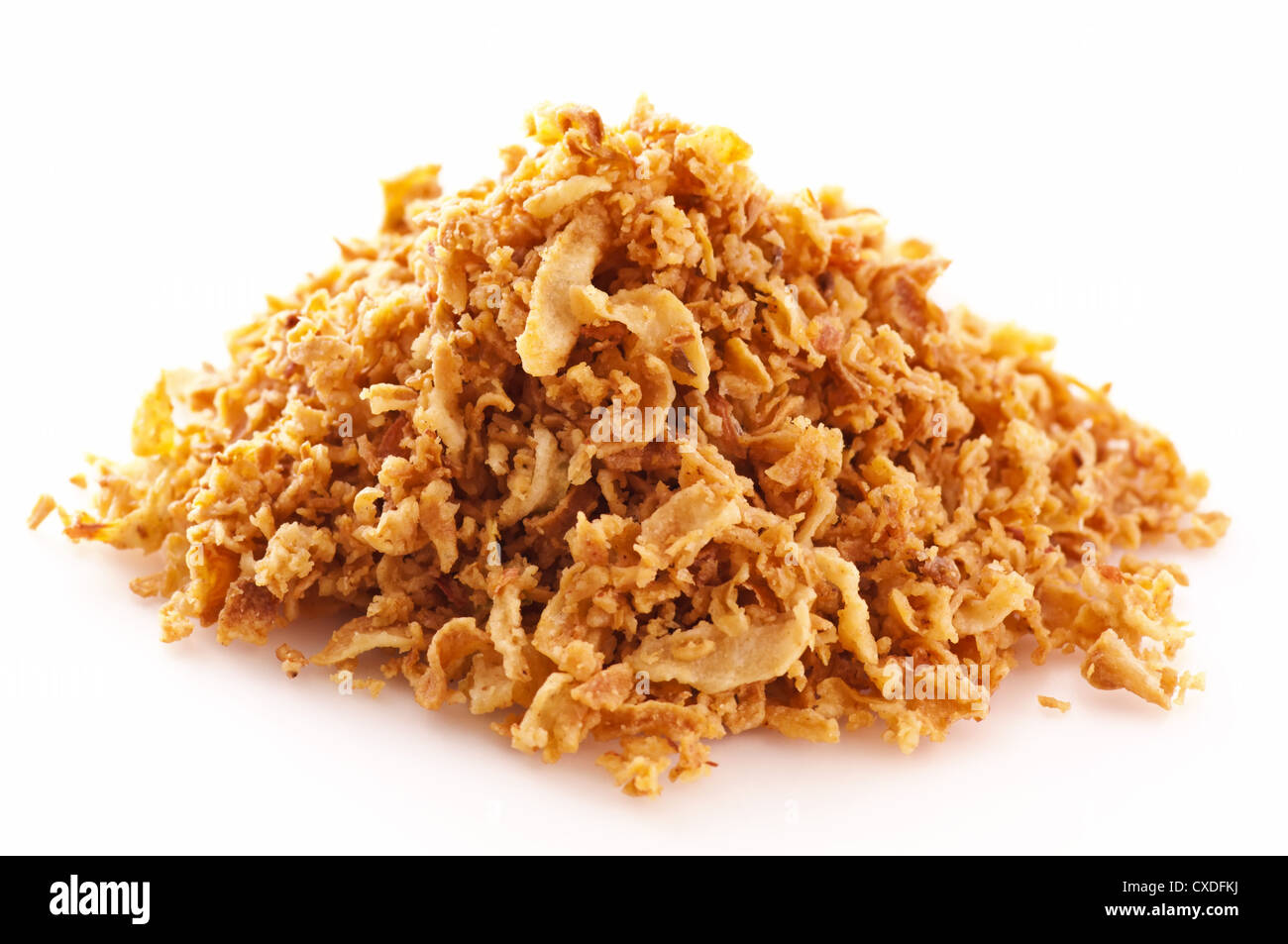 Cipolle fritte Foto Stock