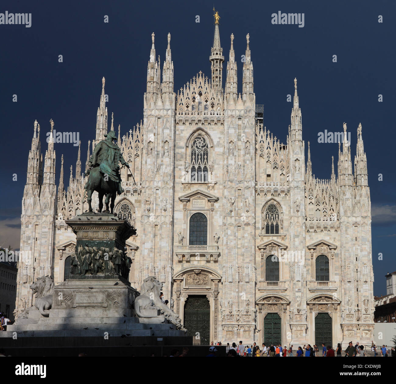 Duomo di Milano, Lombardia, Italia, Europa Foto Stock