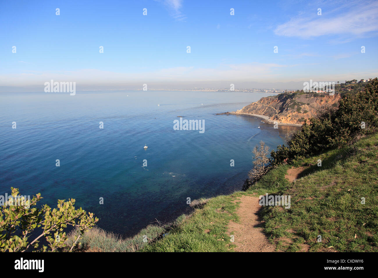 Palos Verdes, penisola sull'Oceano Pacifico, Los Angeles, California, Stati Uniti d'America, America del Nord Foto Stock