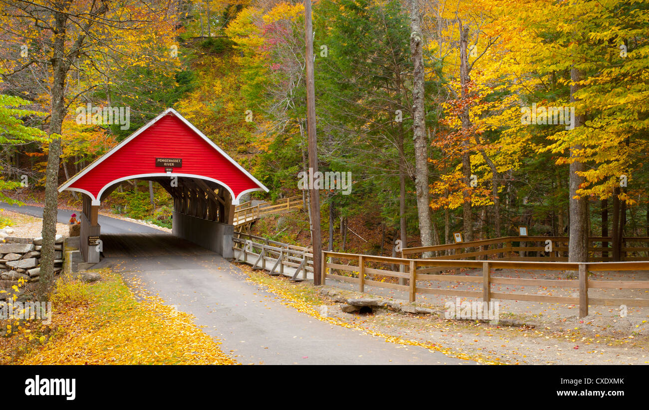 Franconia Notch State Park, New Hampshire, New England, Stati Uniti d'America, America del Nord Foto Stock