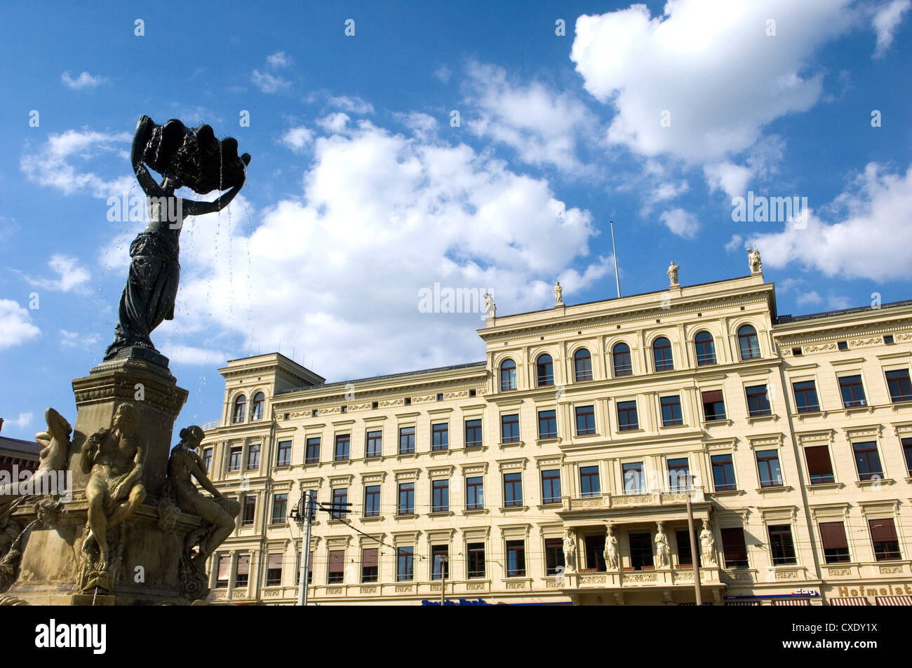 Goerlitz, PO posto con ben-guscio Minna- Foto Stock