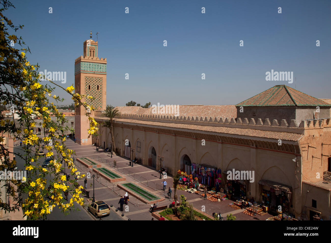 Africa, Nord Africa, Marocco, Marrakech, D'El Mansour moschea Foto Stock