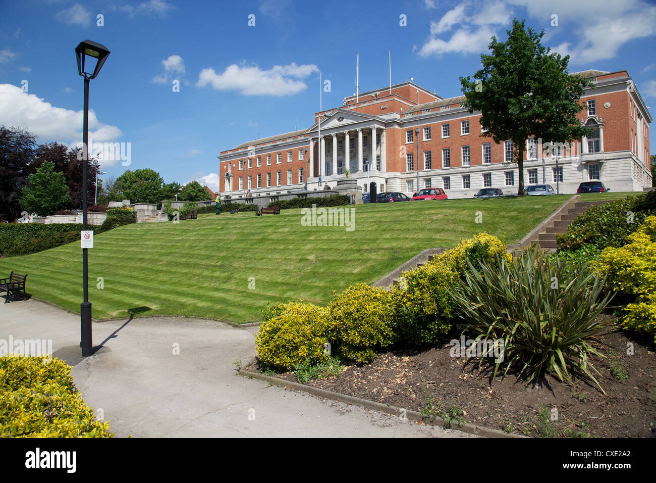 Town Hall, Chesterfield, Derbyshire, England, Regno Unito, Europa Foto Stock