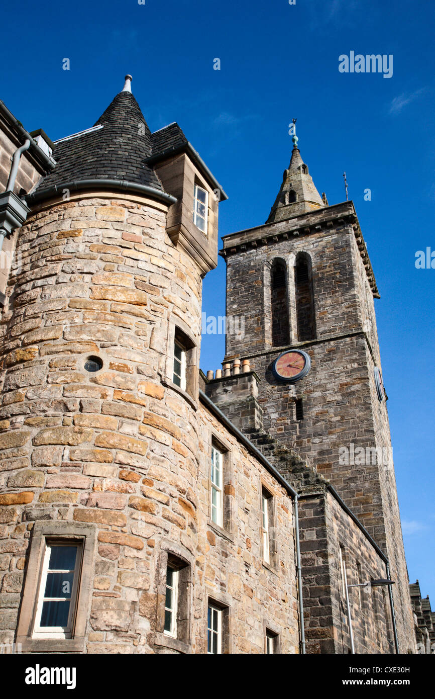 St Salvators College, St Andrews Fife, Scozia Foto Stock