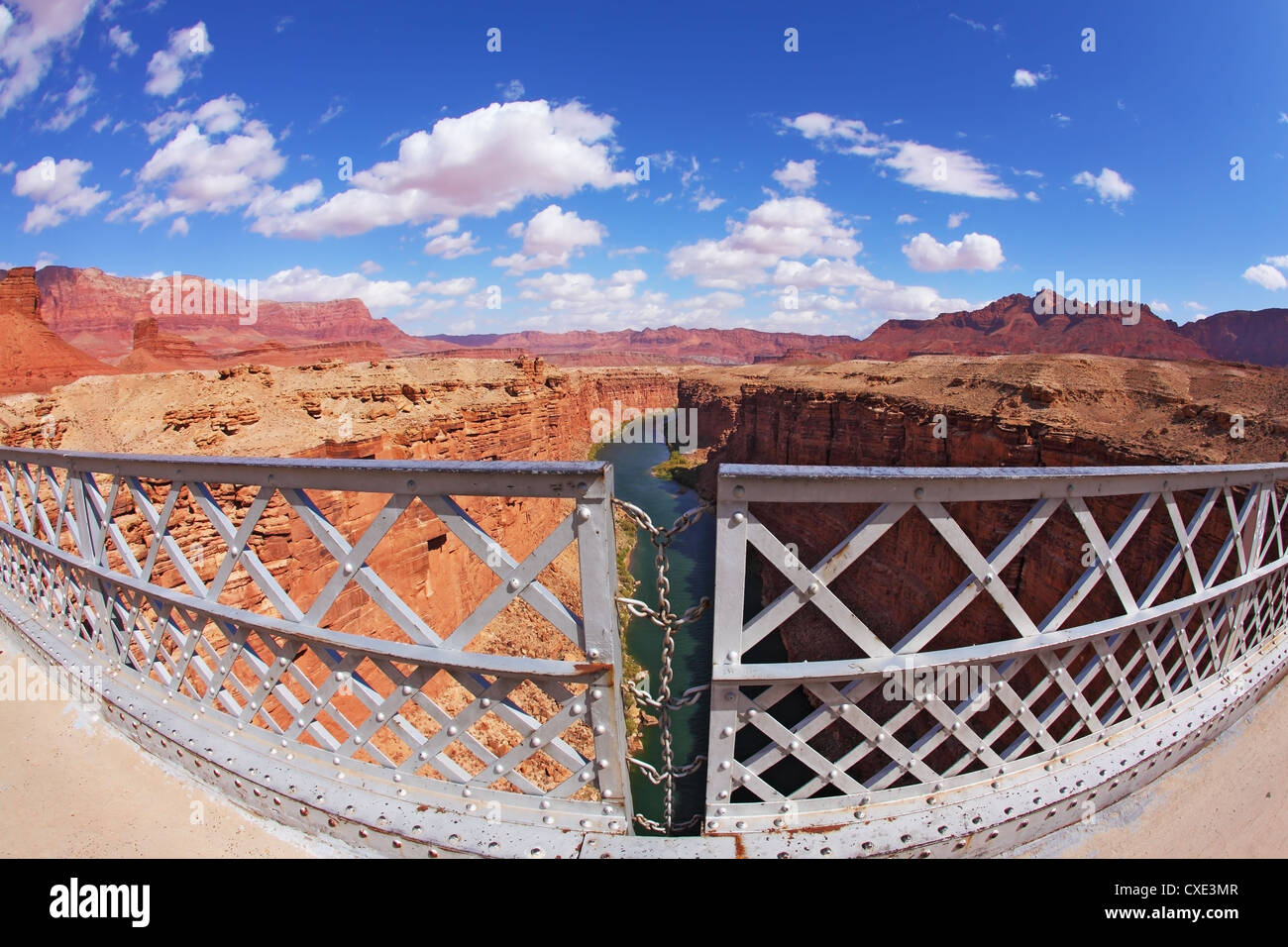 Il ponte nella Riserva Navajo Foto Stock