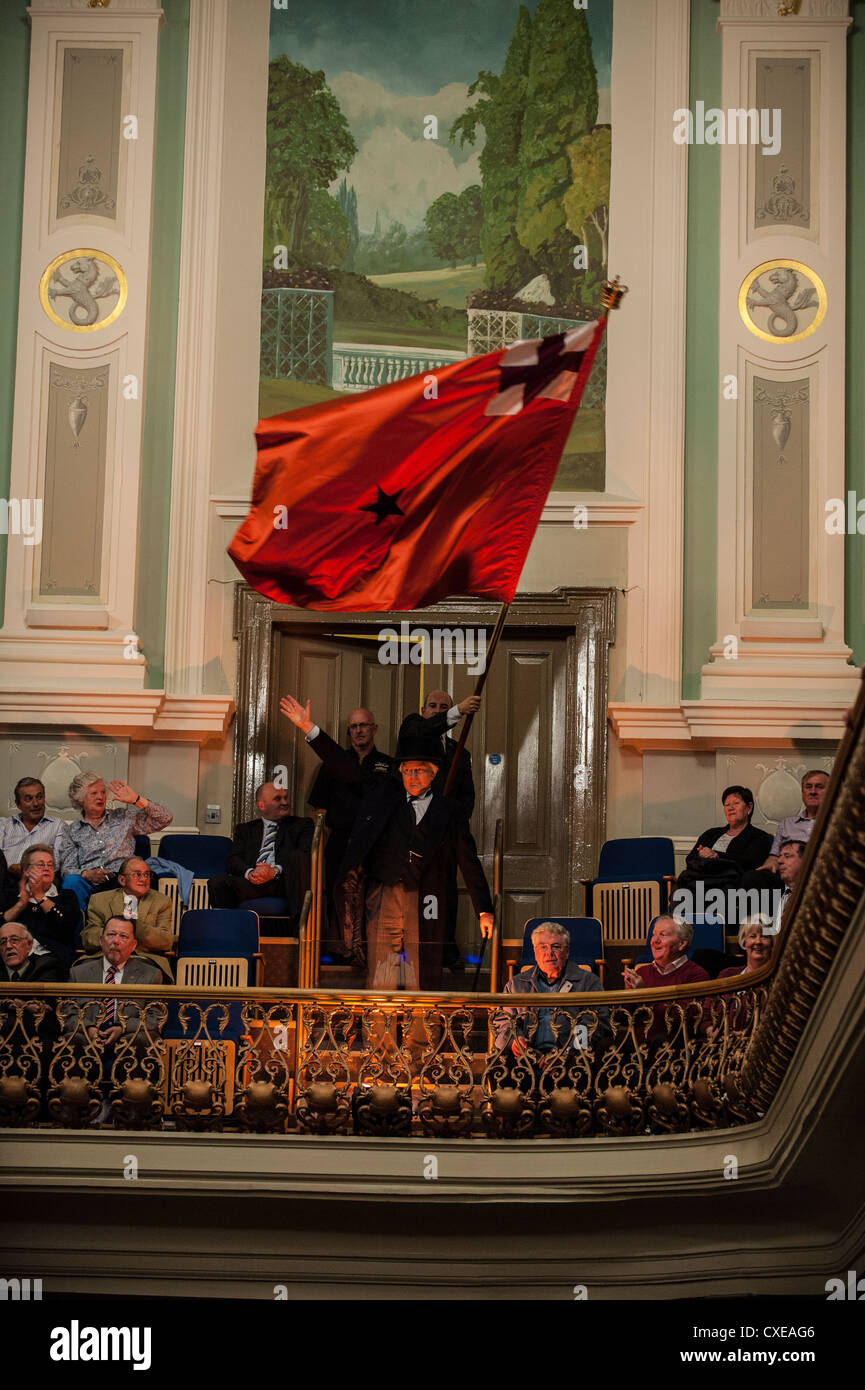 Anima di una nazione concerto, a Belfast, in zona Ulster Hall segna il centenario dell Ulster alleanza. Foto Stock