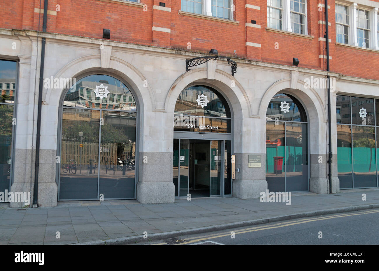 Il London Fire Brigade Headquarters 169 Union Street, City of London, SE1, Regno Unito Foto Stock