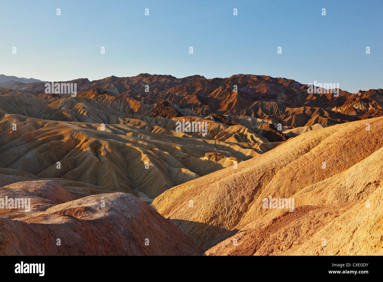 La Death Valley in California Foto Stock