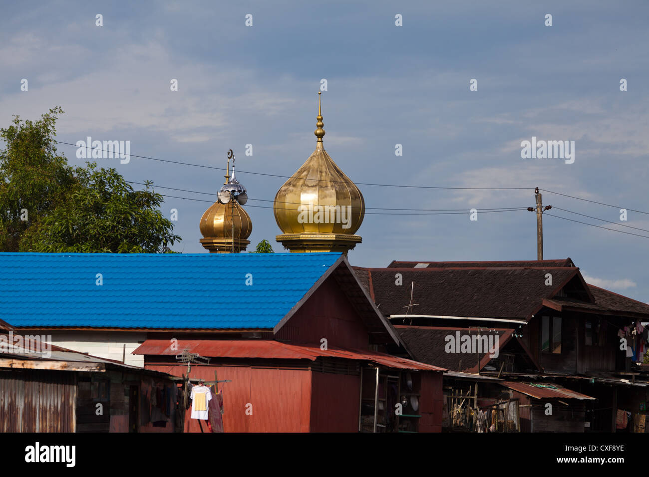 Moschea di Banjarmasin Foto Stock