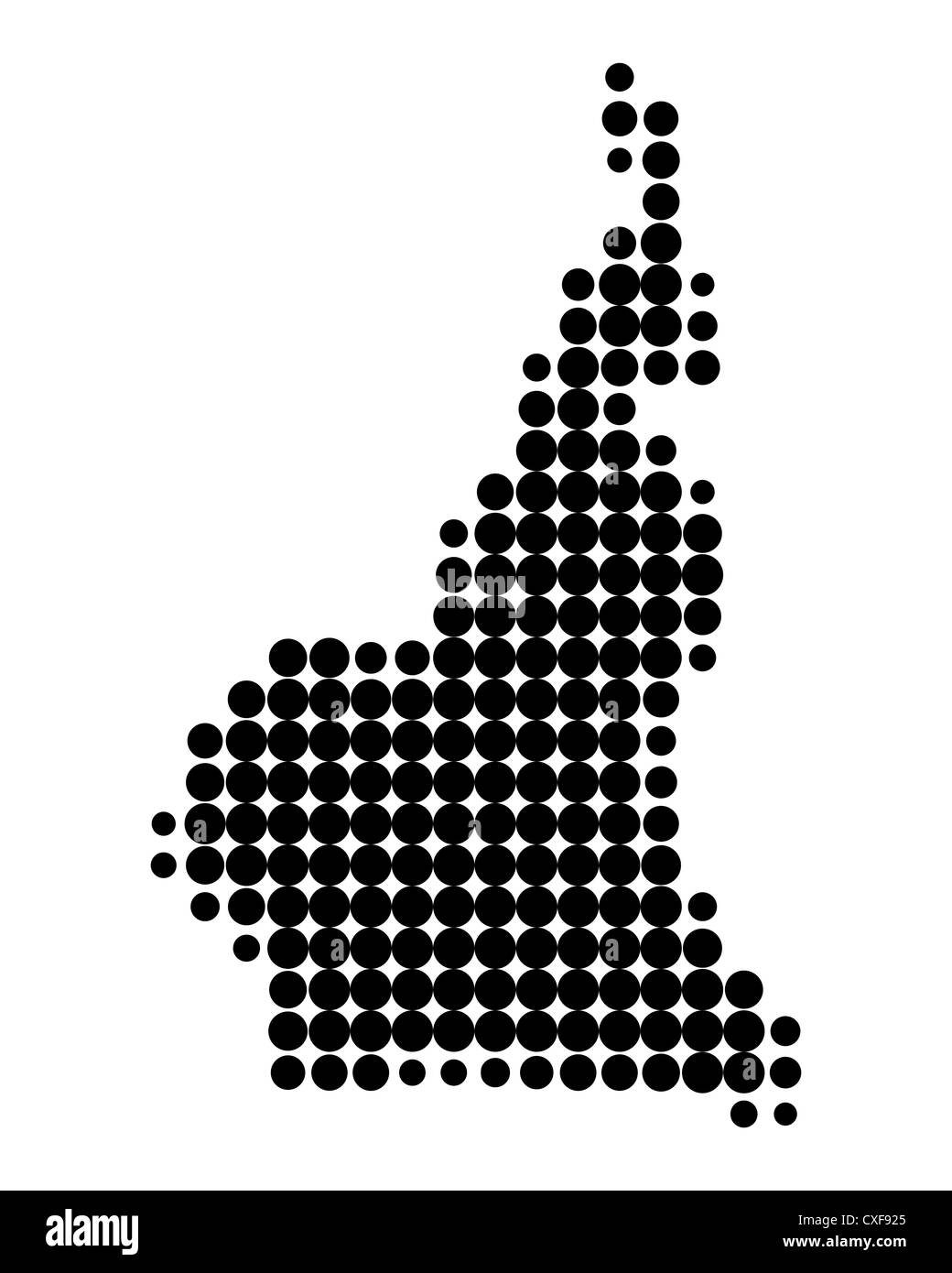 Mappa camerun Foto e Immagini Stock in Bianco e Nero - Alamy