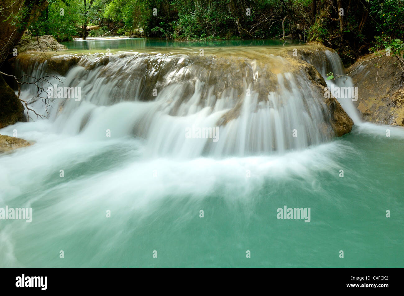 Sillans la cascade, Var, Francia Foto Stock