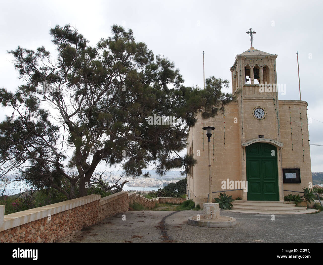 Interessanti la chiesa Foto Stock