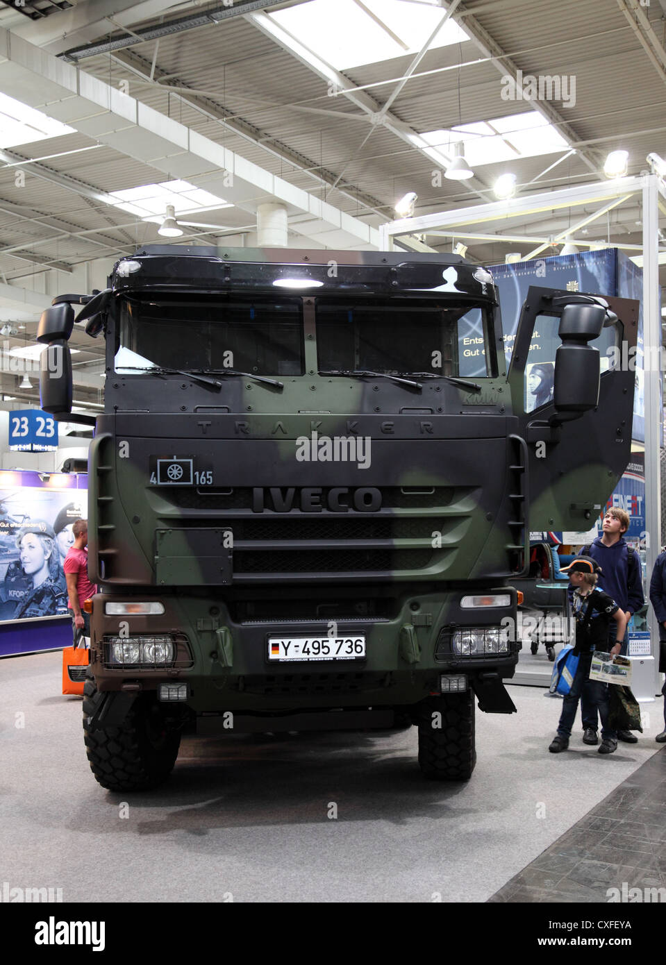 Iveco Trakker dal tedesco forze armate federali all'International Motor Show per i veicoli commerciali Foto Stock