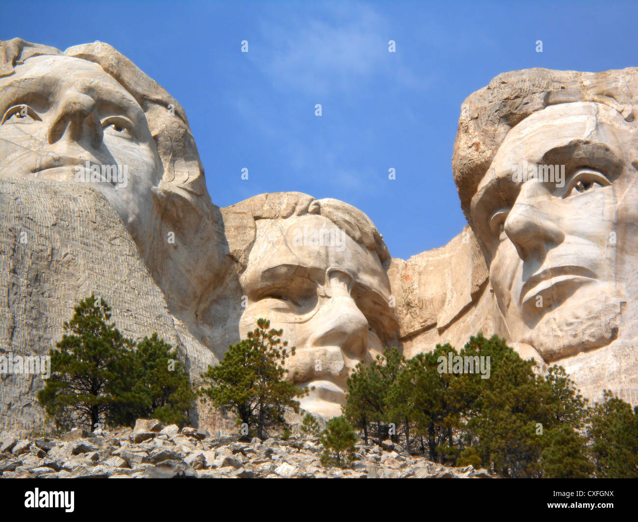 Il monte Rushmore, South Dekota Foto Stock