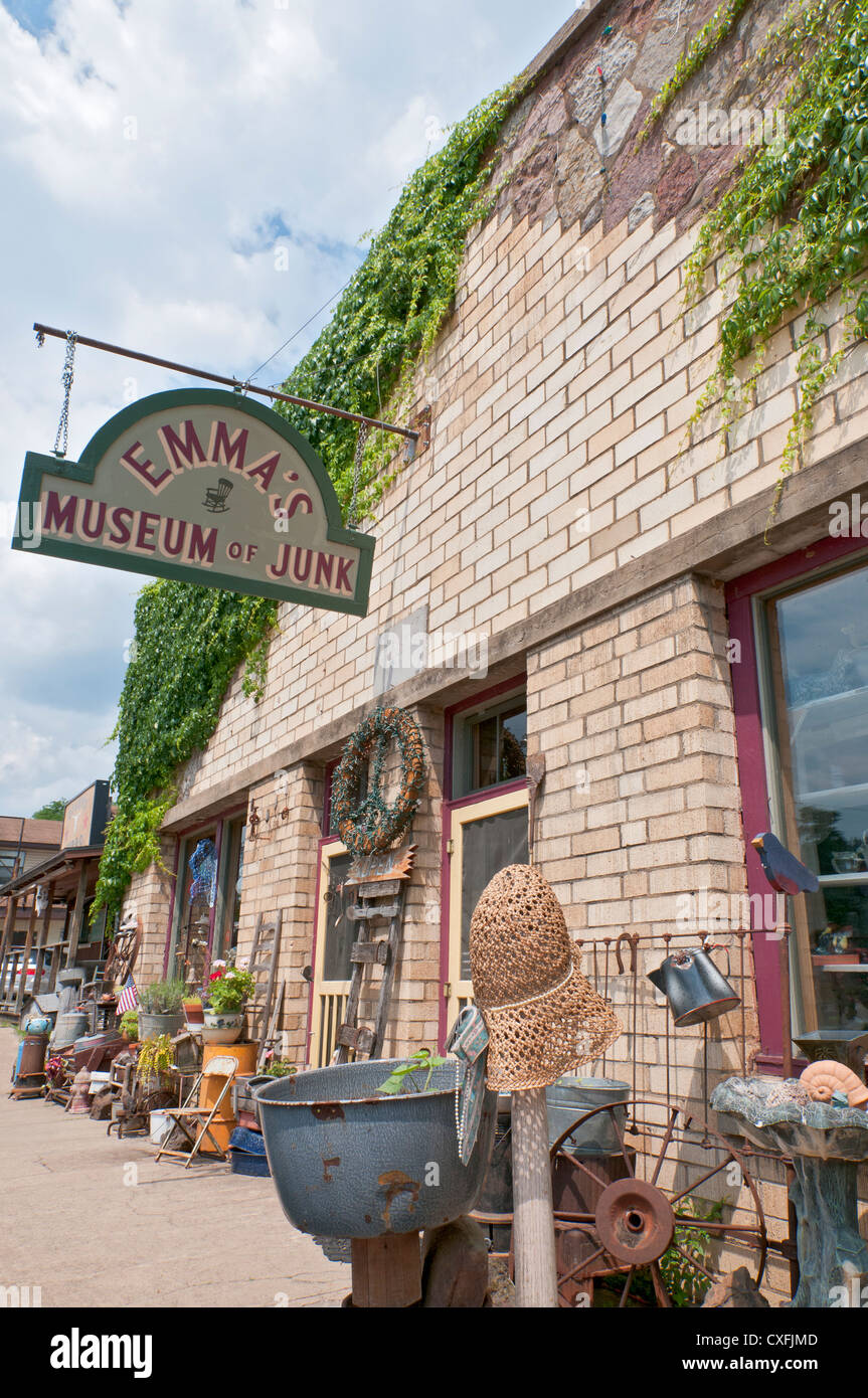 Arkansas, Jasper, Emma's museo della posta indesiderata, shop. Foto Stock