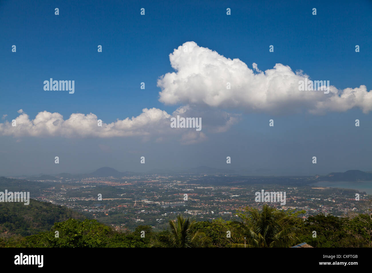 Vista sul paesaggio di Phuket Foto Stock