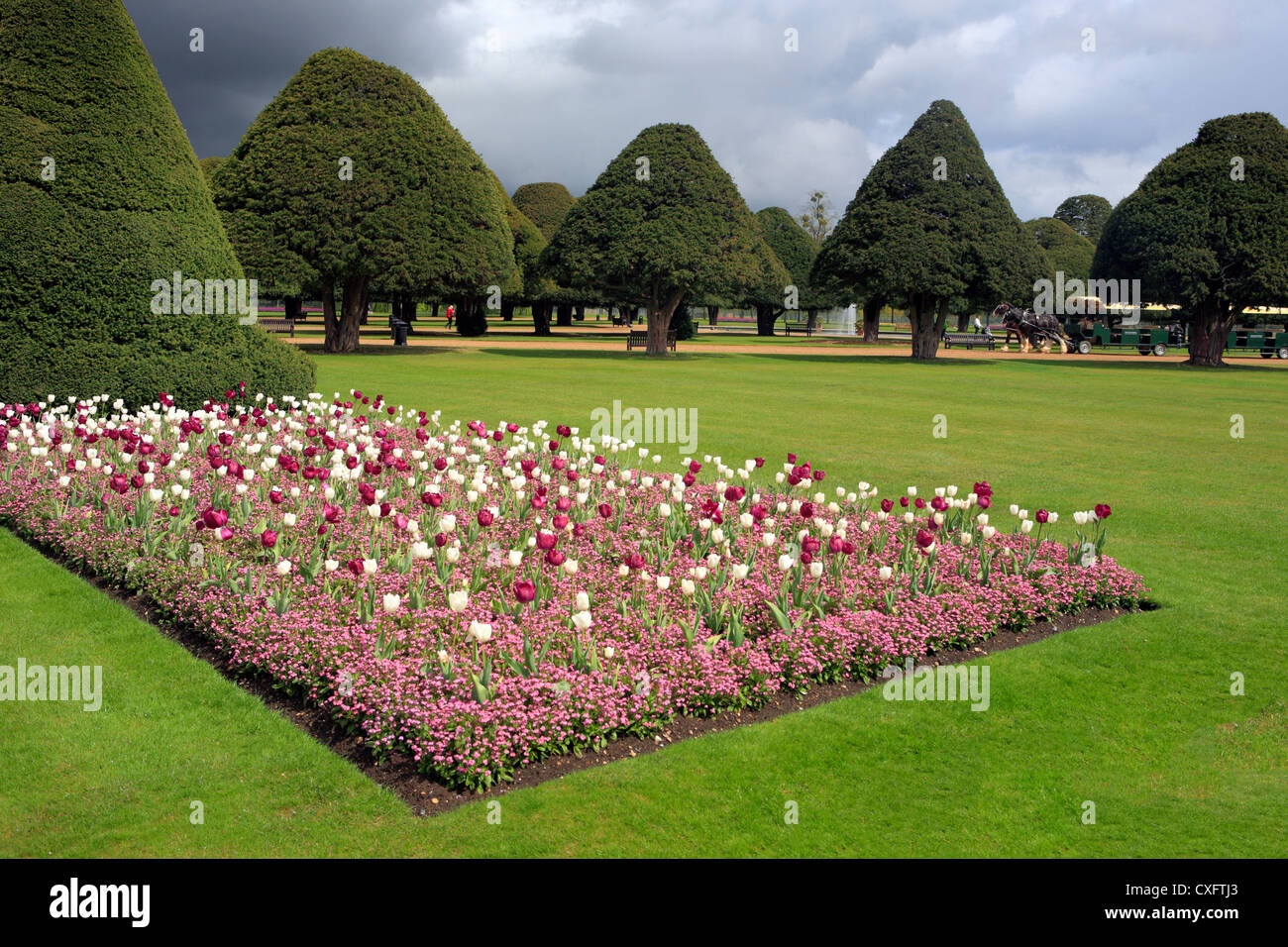 Hampton Court Palace, London, Regno Unito Foto Stock