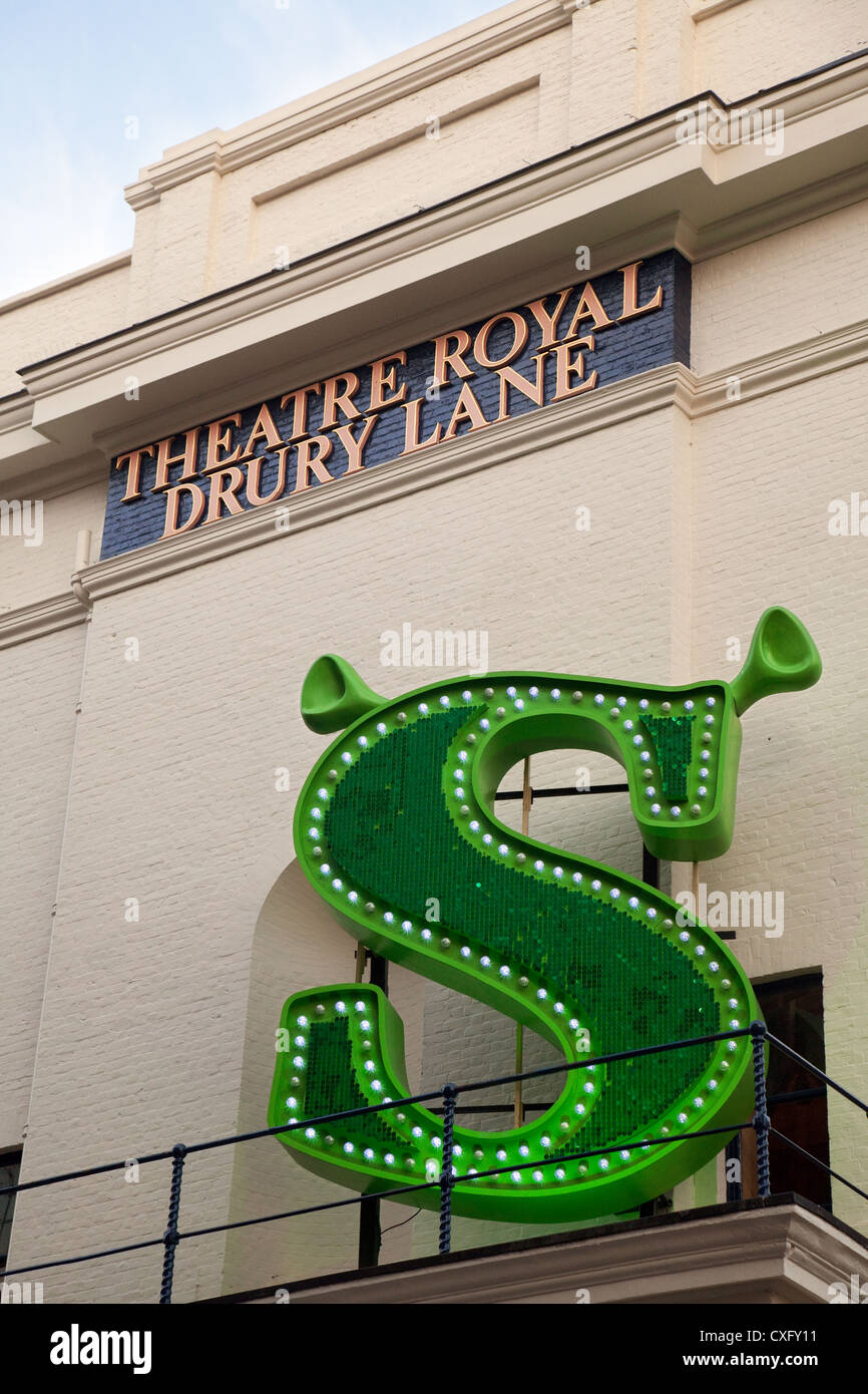 Shrek The Musical al Theatre Royal Drury Lane, Covent Garden London REGNO UNITO Foto Stock