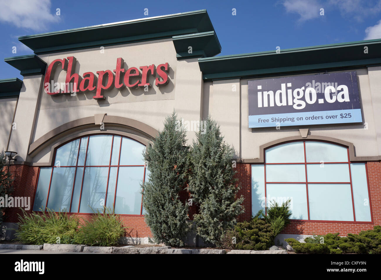 Capitoli Indigo book store Foto Stock