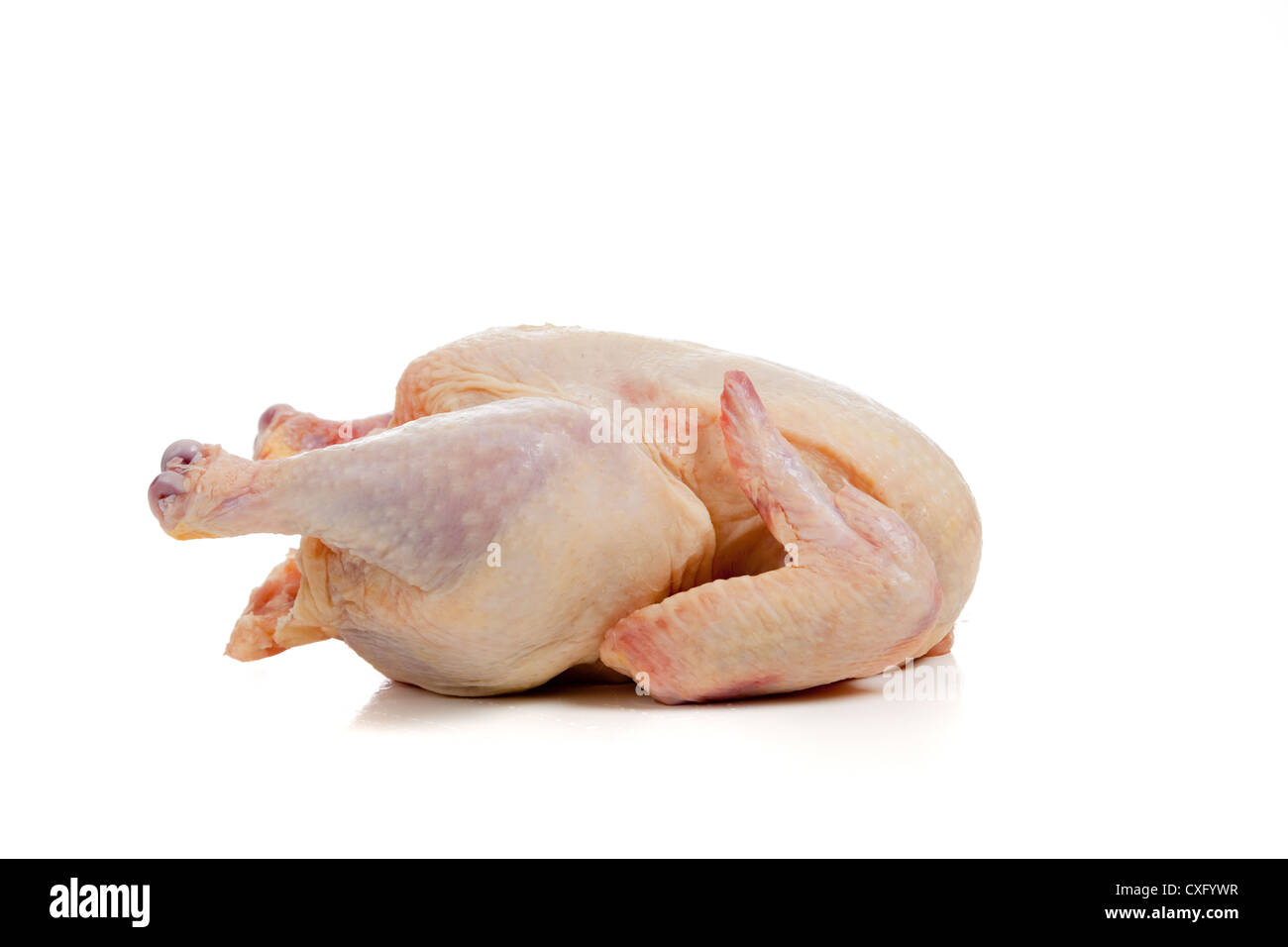 Materie di pollo intero Foto Stock