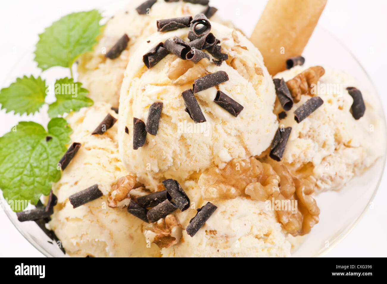 Ice cream Foto Stock